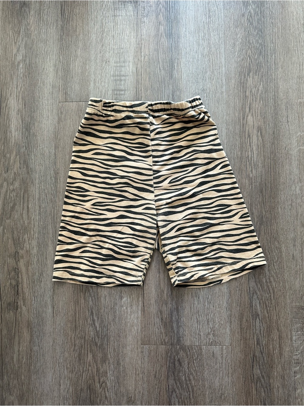 Adika Zebra Print Bike Shorts